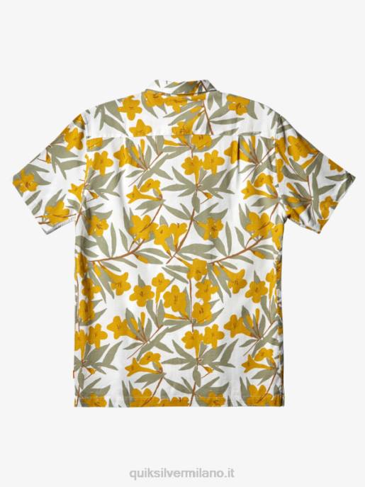 esso Quiksilver uomini camicia a maniche corte waterman around bush tè in città HTZR472