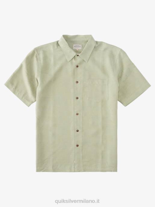 esso Quiksilver uomini camicia a maniche corte waterman manele bay tè HTZR801