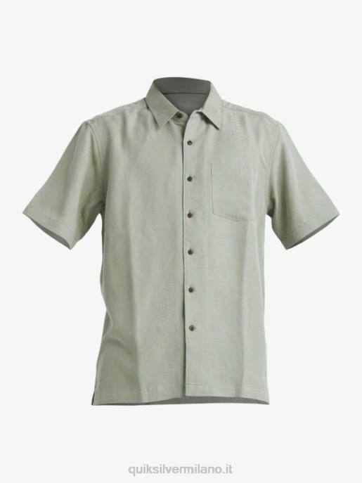 esso Quiksilver uomini camicia a maniche corte waterman manele bay tè HTZR801