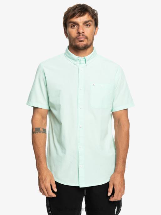 esso Quiksilver uomini camicia a maniche corte winfall acqua ghiacciata HTZR382