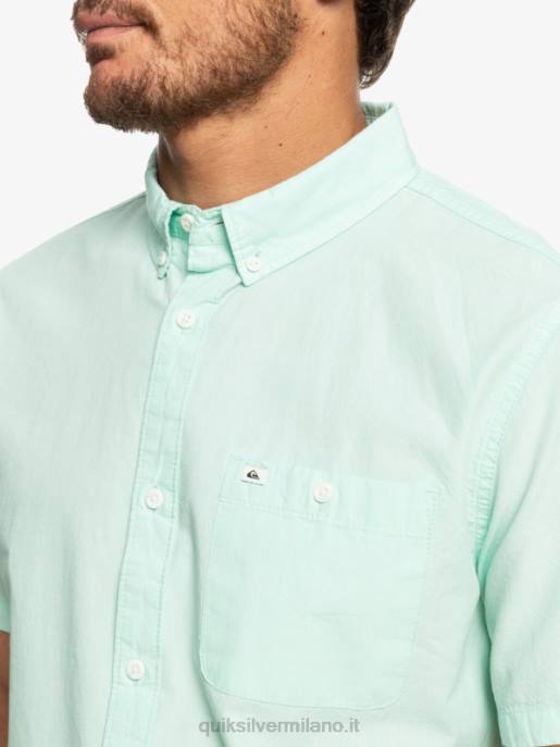 esso Quiksilver uomini camicia a maniche corte winfall acqua ghiacciata HTZR382