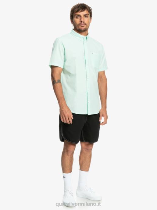 esso Quiksilver uomini camicia a maniche corte winfall acqua ghiacciata HTZR382