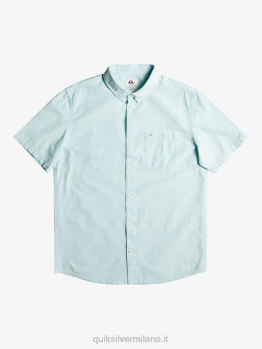 esso Quiksilver uomini camicia a maniche corte winfall angelo blu HTZR385
