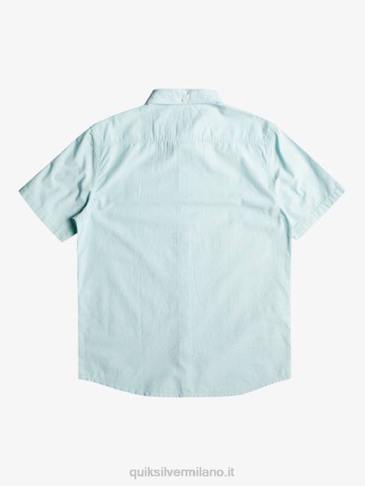 esso Quiksilver uomini camicia a maniche corte winfall angelo blu HTZR385