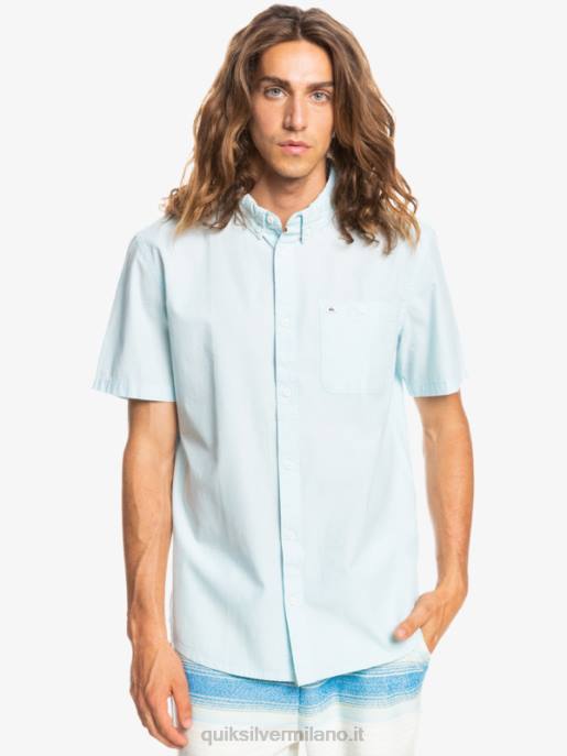 esso Quiksilver uomini camicia a maniche corte winfall blu arioso HTZR384