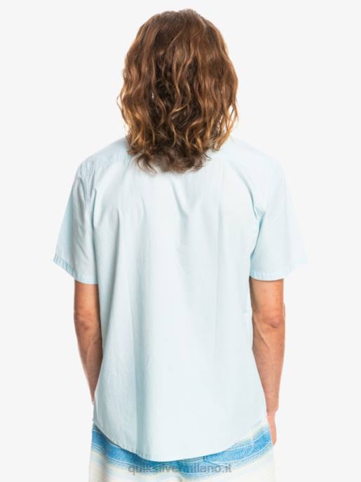 esso Quiksilver uomini camicia a maniche corte winfall blu arioso HTZR384