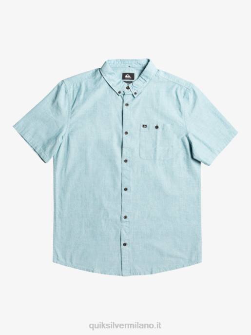 esso Quiksilver uomini camicia a maniche corte winfall blu marocchino HTZR377
