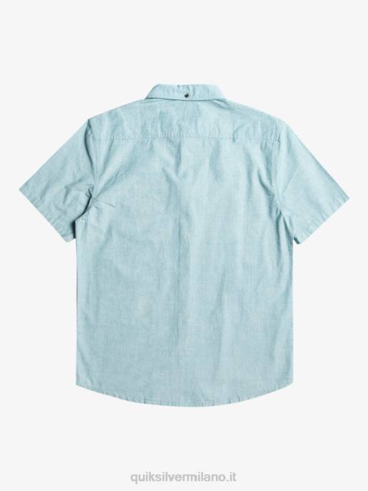 esso Quiksilver uomini camicia a maniche corte winfall blu marocchino HTZR377