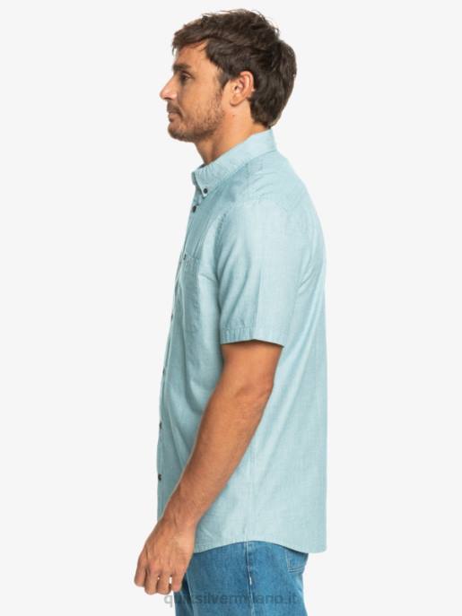 esso Quiksilver uomini camicia a maniche corte winfall blu marocchino HTZR377