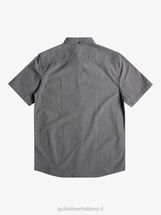 esso Quiksilver uomini camicia a maniche corte winfall nero HTZR376