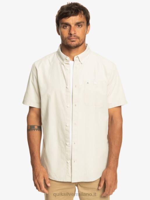 esso Quiksilver uomini camicia a maniche corte winfall piazza tortora HTZR381