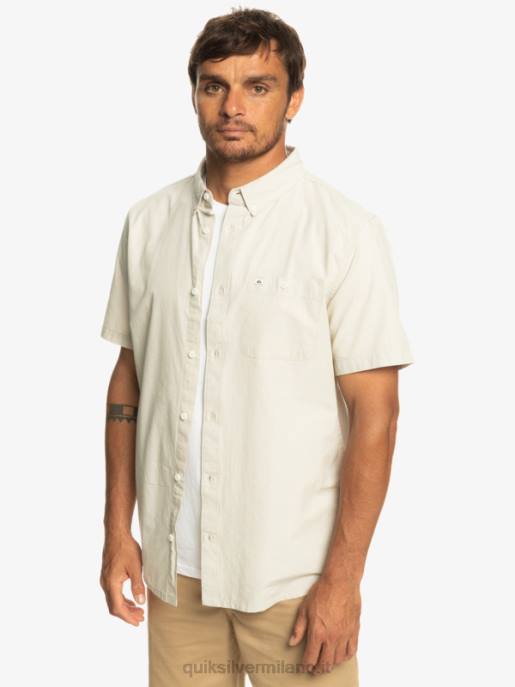 esso Quiksilver uomini camicia a maniche corte winfall piazza tortora HTZR381