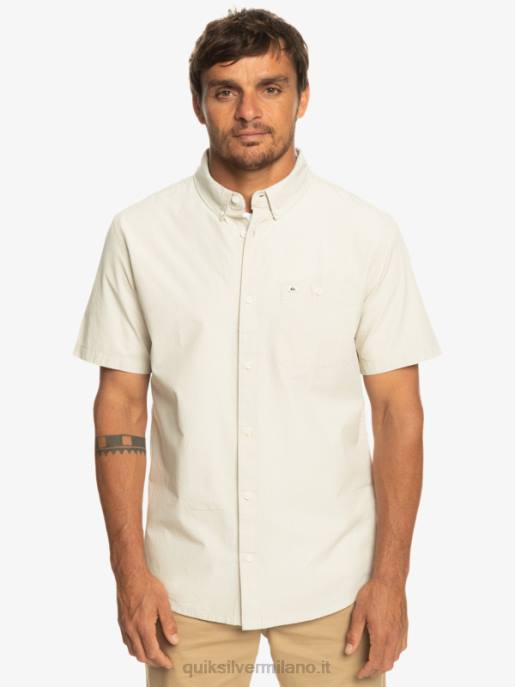 esso Quiksilver uomini camicia a maniche corte winfall piazza tortora HTZR381