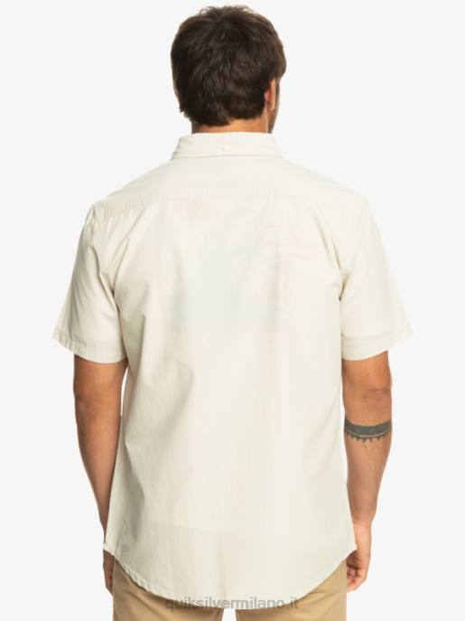 esso Quiksilver uomini camicia a maniche corte winfall piazza tortora HTZR381
