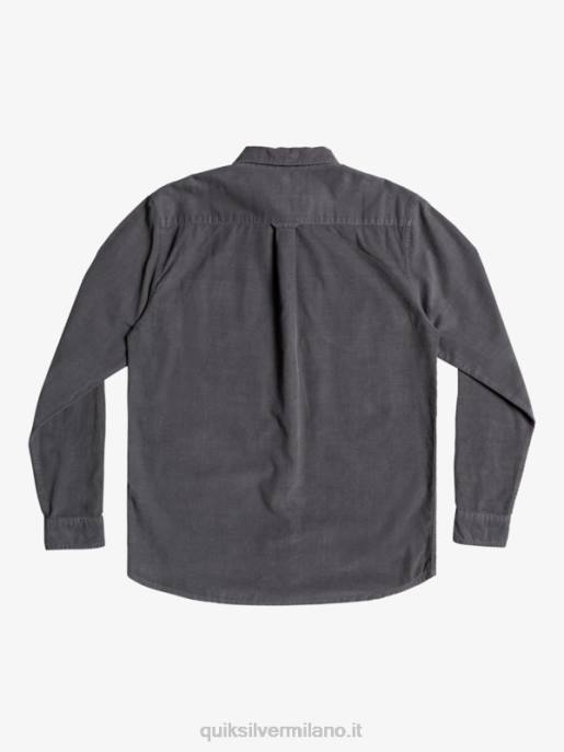esso Quiksilver uomini camicia a maniche lunghe con scia di fumo cancello di ferro HTZR1223