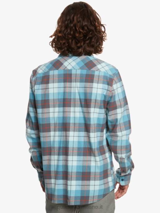 esso Quiksilver uomini camicia a maniche lunghe elasticizzata Kinsale Kinsale acqua ghiacciata HTZR1507