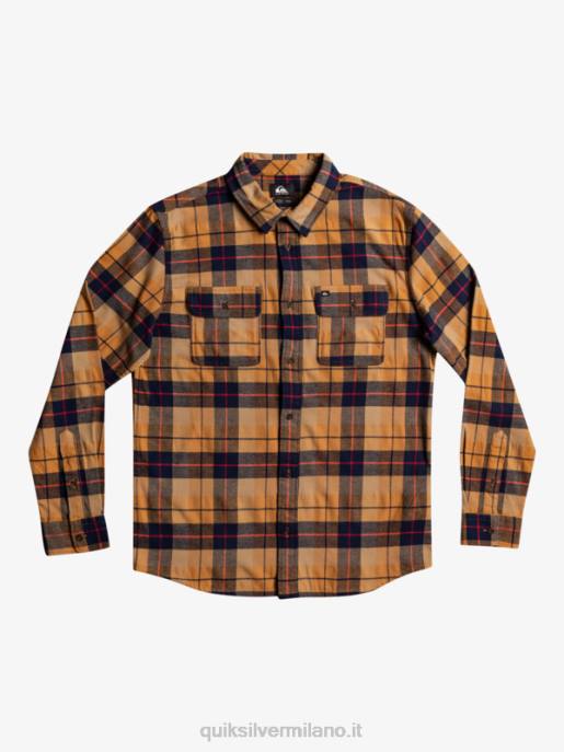 esso Quiksilver uomini camicia a maniche lunghe elasticizzata Kinsale Kinsale di zucchero di canna HTZR1506