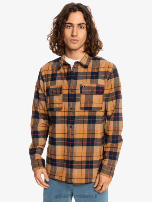 esso Quiksilver uomini camicia a maniche lunghe elasticizzata Kinsale Kinsale di zucchero di canna HTZR1506