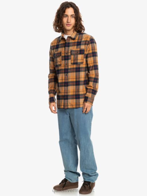 esso Quiksilver uomini camicia a maniche lunghe elasticizzata Kinsale Kinsale di zucchero di canna HTZR1506