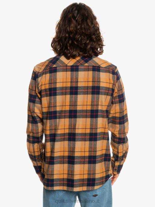 esso Quiksilver uomini camicia a maniche lunghe elasticizzata Kinsale Kinsale di zucchero di canna HTZR1506