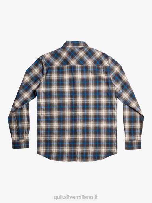 esso Quiksilver uomini camicia a maniche lunghe elasticizzata cramond cramond di foglie di vite HTZR1048