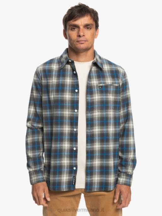 esso Quiksilver uomini camicia a maniche lunghe elasticizzata cramond cramond di foglie di vite HTZR1048