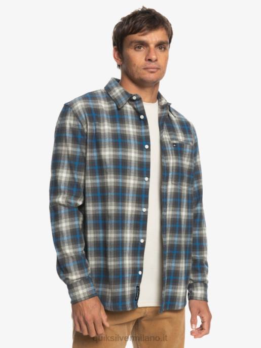 esso Quiksilver uomini camicia a maniche lunghe elasticizzata cramond cramond di foglie di vite HTZR1048