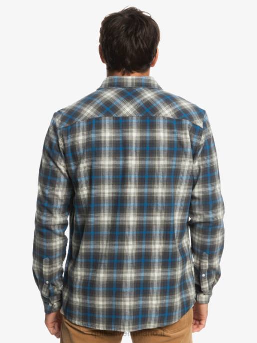 esso Quiksilver uomini camicia a maniche lunghe elasticizzata cramond cramond di foglie di vite HTZR1048
