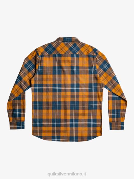 esso Quiksilver uomini camicia a maniche lunghe elasticizzata harelaw harelaw di zucchero di canna HTZR1508