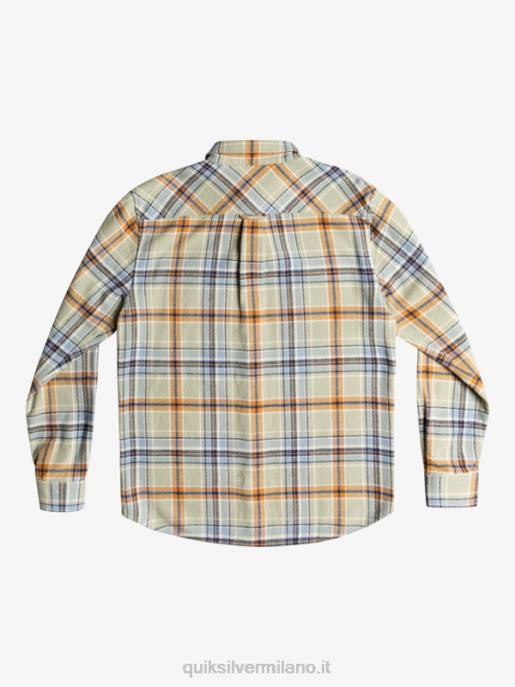 esso Quiksilver uomini camicia di flanella a maniche lunghe intrepide explorer saggio del deserto intrepido HTZR1772