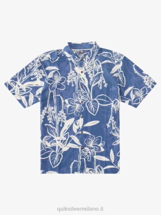 esso Quiksilver uomini camicia hawaiana di modi sciolti di waterman alfiere modi sciolti HTZR1328