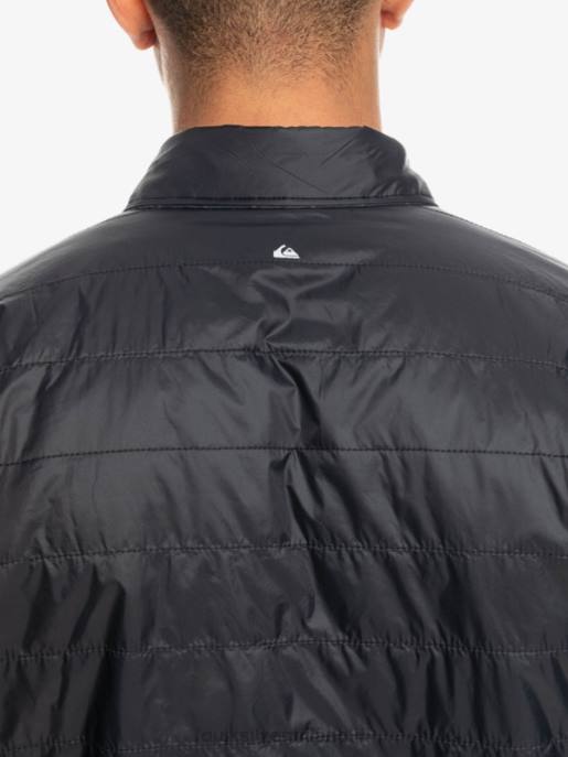 esso Quiksilver uomini camicia in flanella reversibile isolante per arrampicata libera salita in libera fantasma HTZR1703