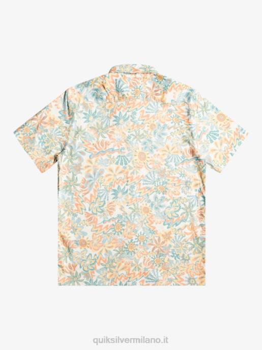 esso Quiksilver uomini camicia surfadelica a maniche corte betulla surfadelica HTZR968