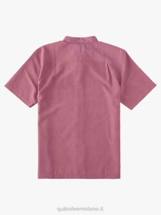 esso Quiksilver uomini camicia waterman centinela premium antirughe centinella malva dolce HTZR1302