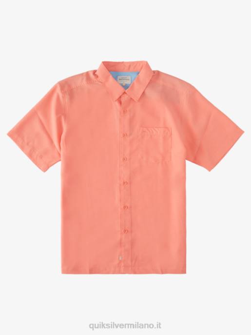 esso Quiksilver uomini camicia waterman centinela premium antirughe centinella rosa pesca HTZR1307