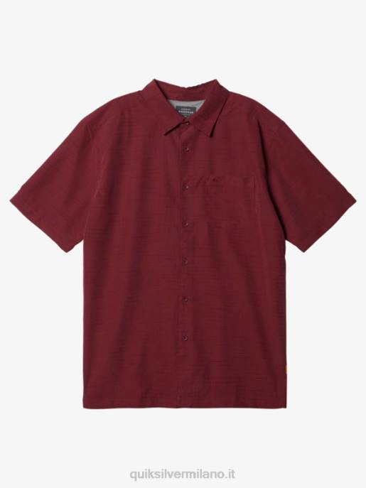 esso Quiksilver uomini camicia waterman centinela premium antirughe palissandro centinella HTZR1306