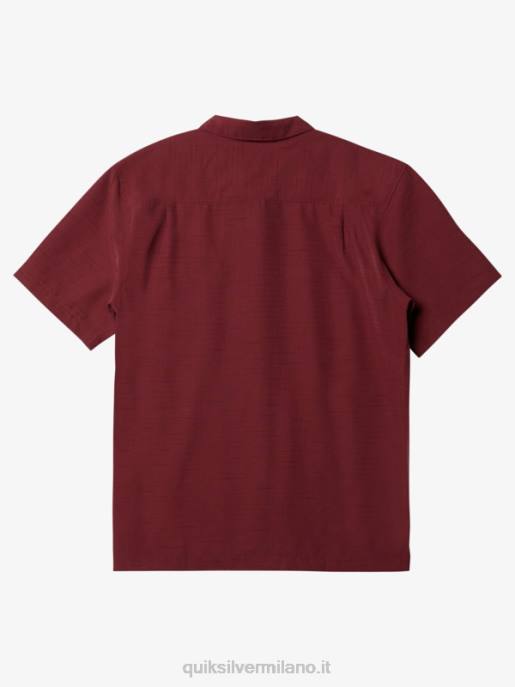 esso Quiksilver uomini camicia waterman centinela premium antirughe palissandro centinella HTZR1306