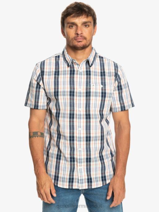 esso Quiksilver uomini nuova camicia a maniche corte swinton betulla swinton HTZR914