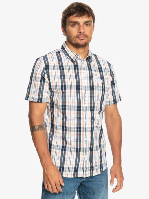 esso Quiksilver uomini nuova camicia a maniche corte swinton betulla swinton HTZR914