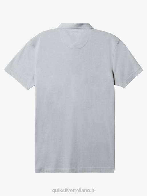 esso Quiksilver uomini polo a maniche corte a righe lite nevischio HTZR750