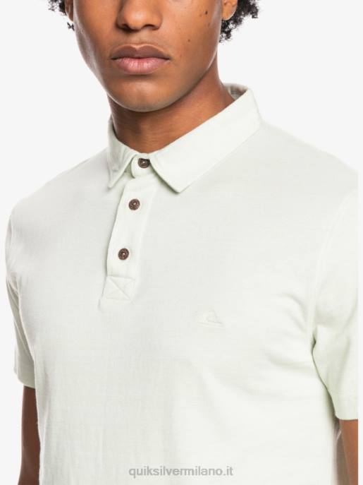 esso Quiksilver uomini polo a maniche corte da crociera al sole per tutti i giorni celendina HTZR1554