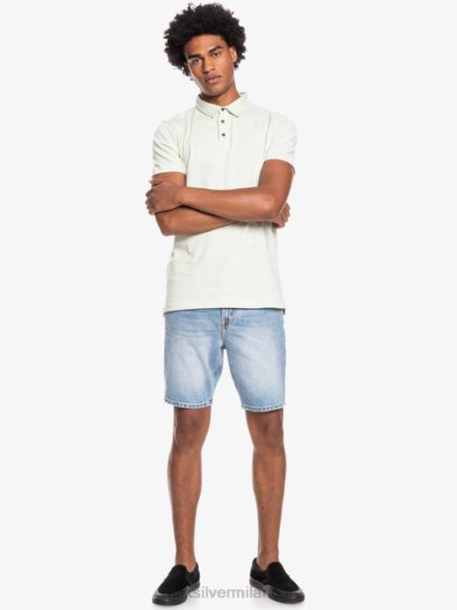 esso Quiksilver uomini polo a maniche corte da crociera al sole per tutti i giorni celendina HTZR1554