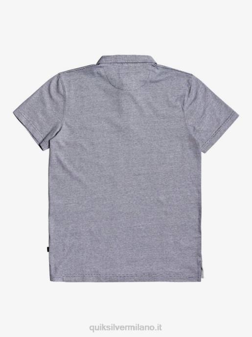 esso Quiksilver uomini polo a maniche corte da crociera al sole per tutti i giorni notte parigina HTZR1551