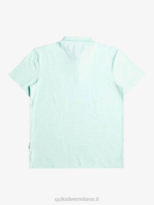 esso Quiksilver uomini polo a maniche corte da crociera al tramonto vetro da spiaggia HTZR481