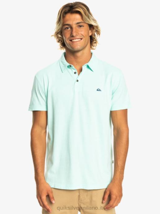 esso Quiksilver uomini polo a maniche corte da crociera al tramonto vetro da spiaggia HTZR481