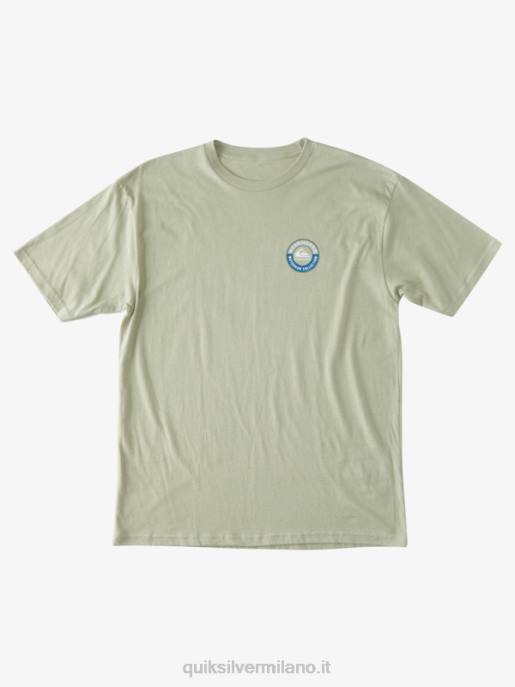 esso Quiksilver uomini t-shirt da viaggio dei capitani tè HTZR1373