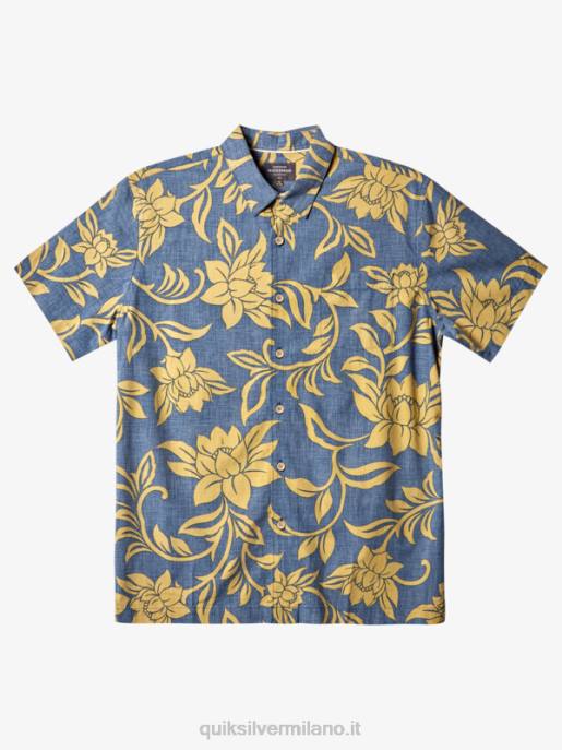 esso Quiksilver uomini waterman ogni fine settimana camicia a maniche corte guardiamarina blu ogni fine settimana w HTZR290