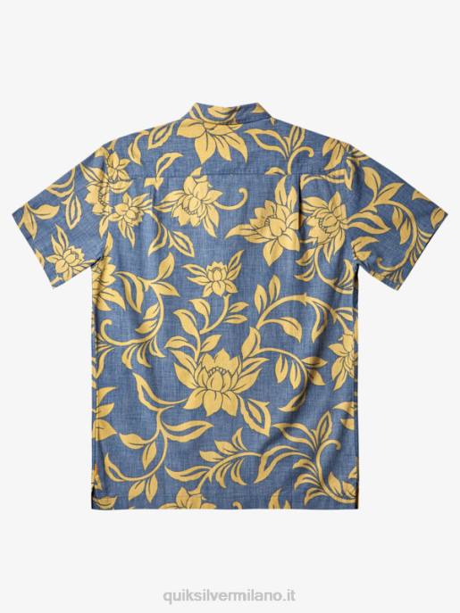 esso Quiksilver uomini waterman ogni fine settimana camicia a maniche corte guardiamarina blu ogni fine settimana w HTZR290
