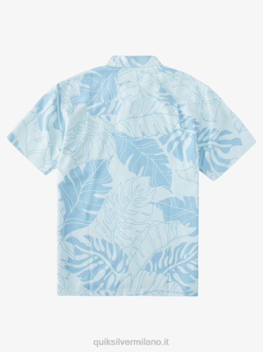 esso Quiksilver uomini waterman sotto la camicia hawaiana a baldacchino acquatico sotto la tettoia HTZR866