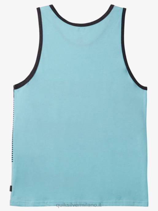 esso Quiksilver uomini canotta a righe tijuana angelo blu erica HTZR455